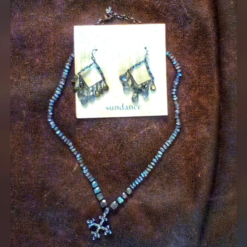 Sundance Blue and Silver Jewelry Set